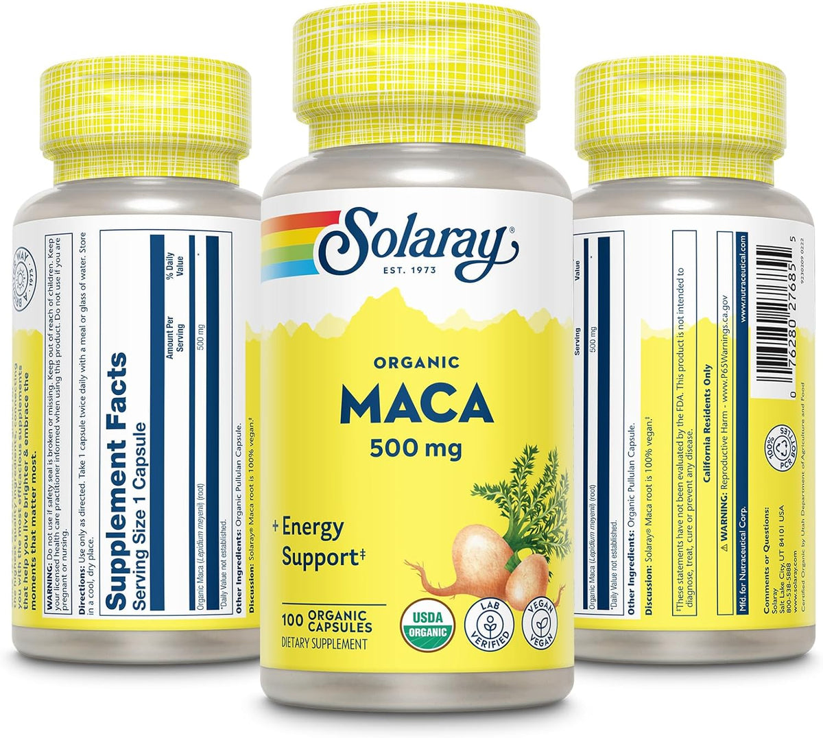 Solaray Maca Root | FamiliaBoost