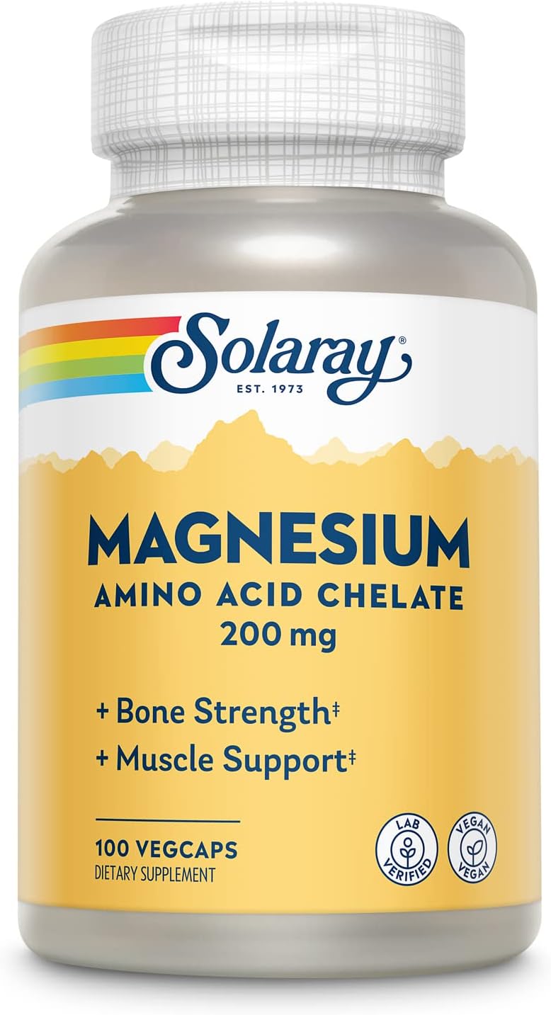 Solaray Magnesium AAC 200 mg | FamiliaBoost