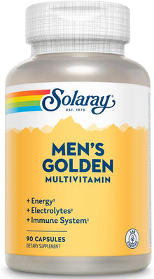 Solaray Men's Golden Multi Vitamin | FamiliaBoost