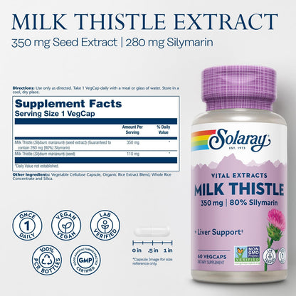 Solaray Milk Thistle | FamiliaBoost