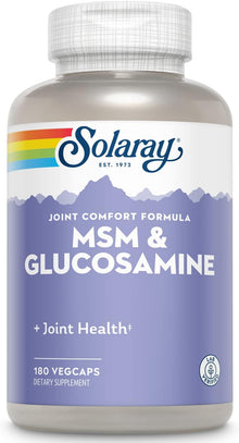 Solaray MSM & Glucosamine Sulfate | FamiliaBoost