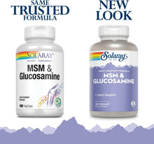 Solaray MSM & Glucosamine Sulfate | FamiliaBoost