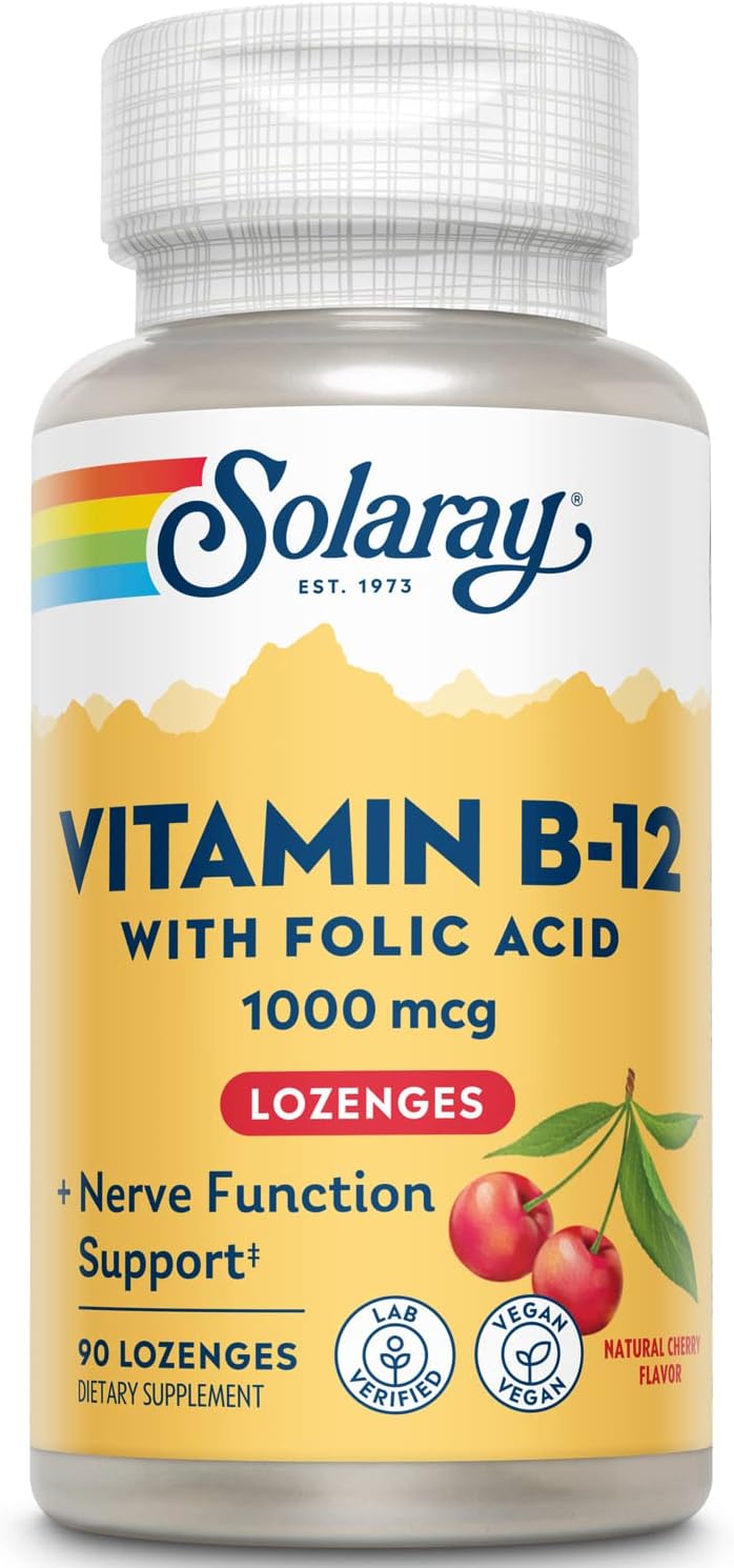 Solaray Vitamin B-12 1000 mcg | FamiliaBoost