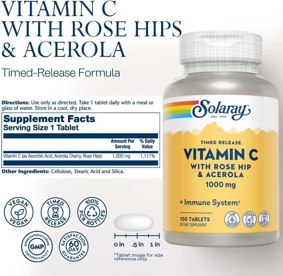 Solaray Vitamin C 1000 mg | FamiliaBoost