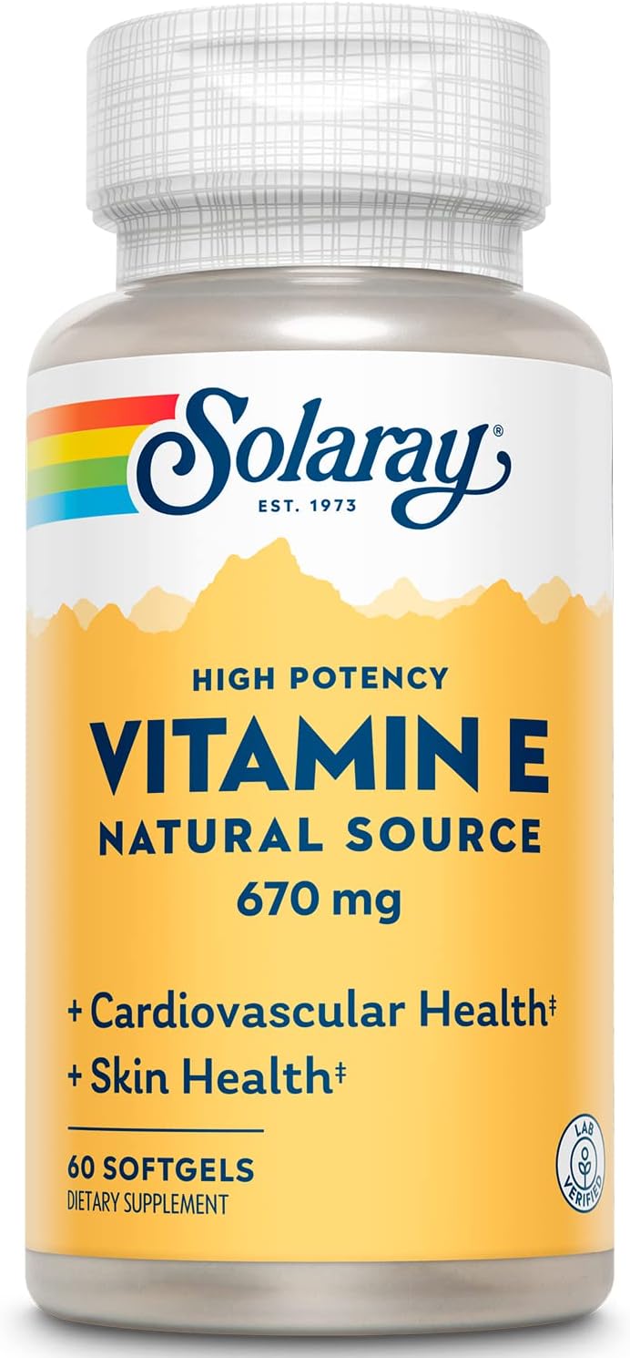 Solaray Vitamin E Natural Source 670 mg | FamiliaBoost
