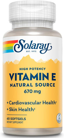 Solaray Vitamin E Natural Source 670 mg | FamiliaBoost