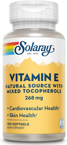 Solaray Vitamin E Natural Source With Mixed Tocopherols | FamiliaBoost