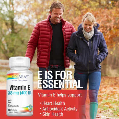 Solaray Vitamin E Natural Source With Mixed Tocopherols | FamiliaBoost