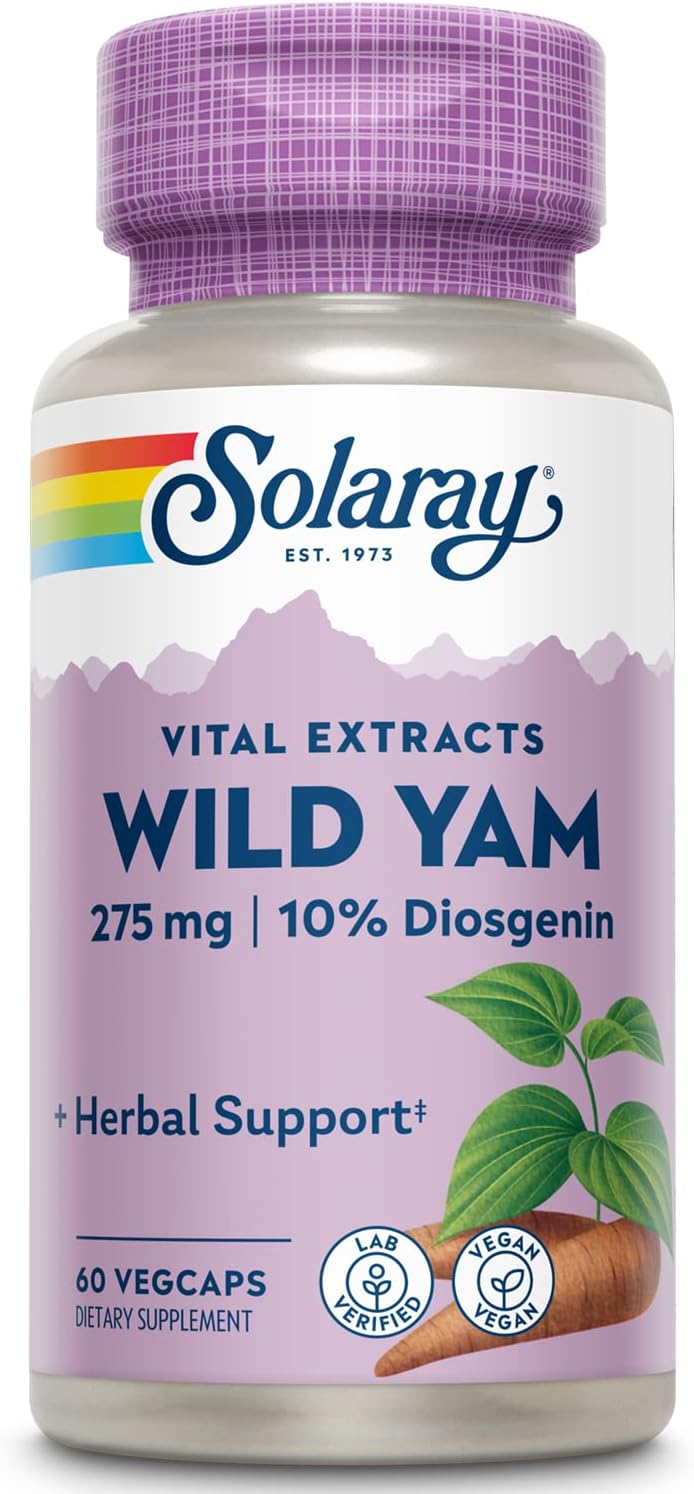Solaray Wild Yam 275 mg | FamiliaBoost