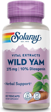 Solaray Wild Yam 275 mg | FamiliaBoost