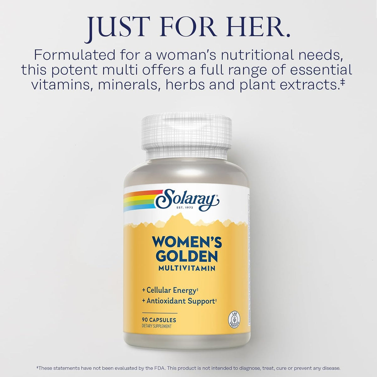 Solaray Women's Golden Multi Vitamin | FamiliaBoost
