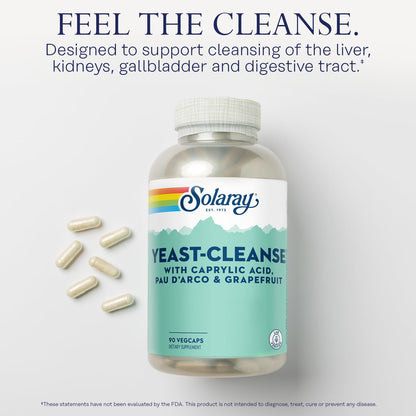 Solaray Yeast Cleanse | FamiliaBoost