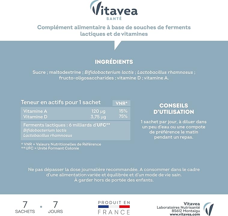 Vitavea Ultrabiotique Infantile | FamiliaBoost